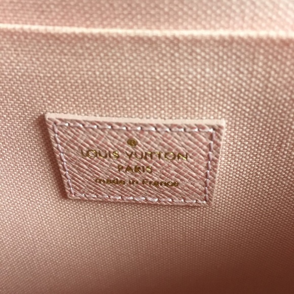 Authentic Louis Vuitton Felicie Damier Azur $1195 - Picture 5 of 7